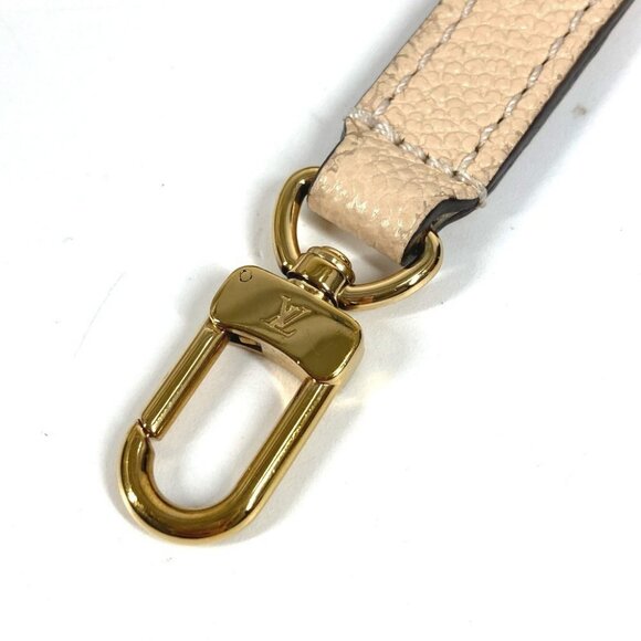 LOUIS VUITTON accessories Shoulder strap Leather Beige - Picture 3 of 10